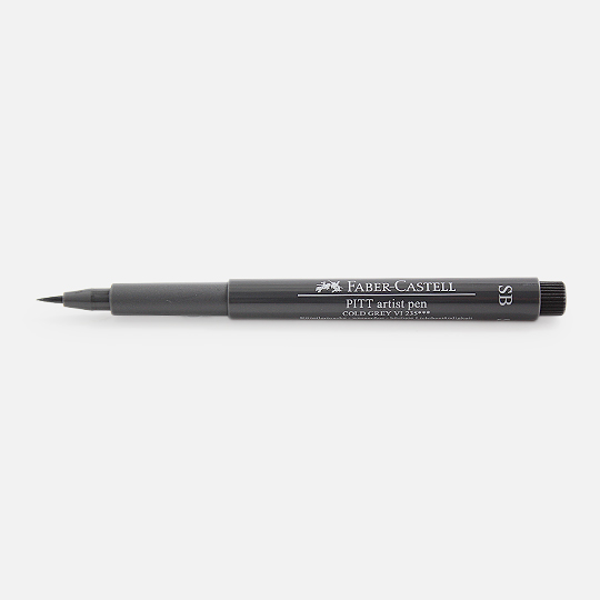 FABER-CASTELL Pitt Soft Brush Pen Cold Grey VI
