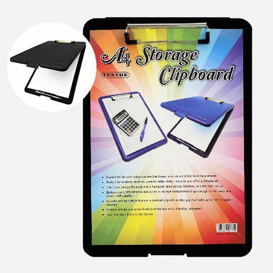 OVJ Centre 1-Storage Clipboard A4
