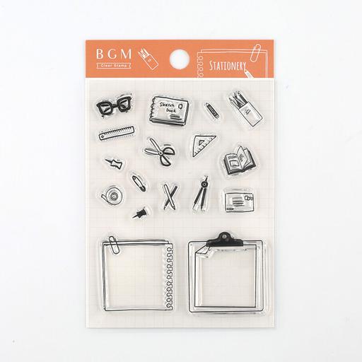 BGM Clear Stamp Stationery
