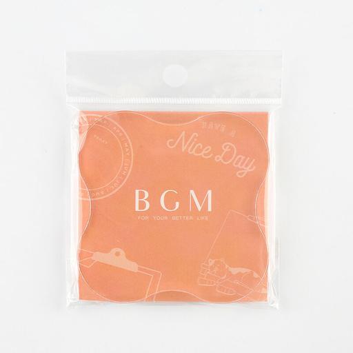 BGM Acrylic Stamp Block 8cm x 8cm