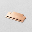 MIDORI Index Clip Chiratto Orange x 8