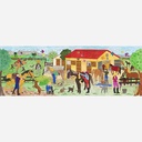 FABER-CASTELL Color In Farm Motif Banner Roll