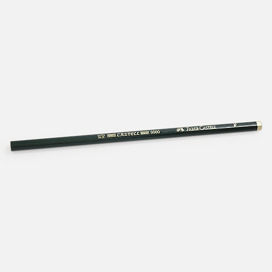 FABER-CASTELL Castell 9000 Graphite Pencil F