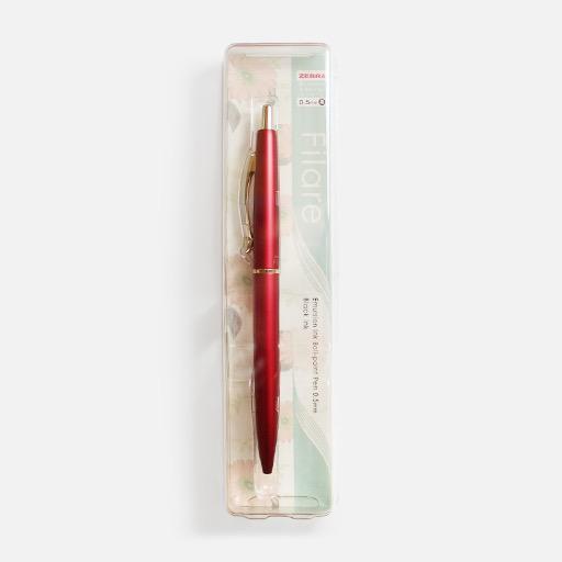 ZEBRA Filare Ball Pen 0.5mm Wine Red