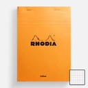 RHODIA Basics Graph Yellow Paper Notepad 80gsm A5 x 80