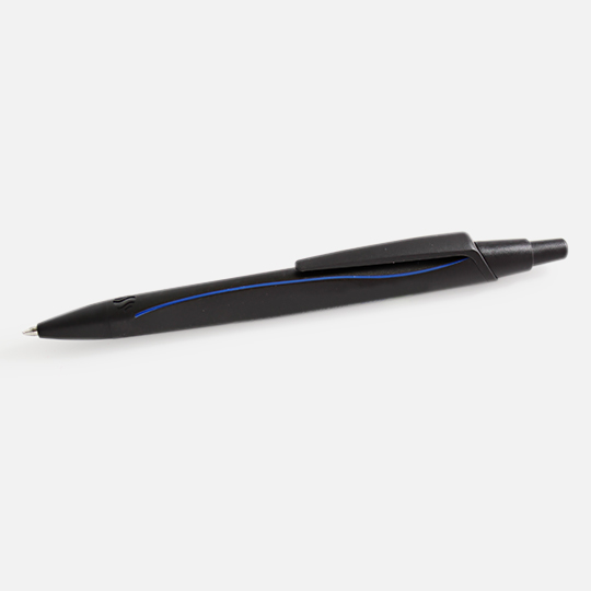 SCHNEIDER Reco Black Ball Pen Blue Ink