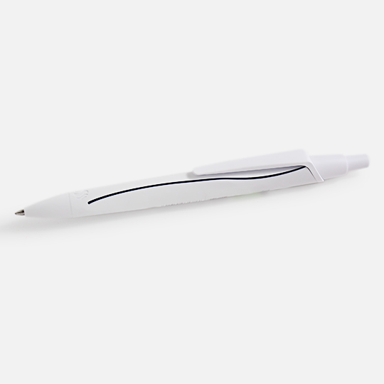 SCHNEIDER Reco White Ball Pen Black Ink