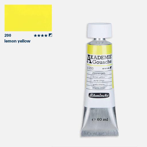 SCHMINCKE Akademie Gouache 60ml Lemon Yellow