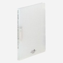 LIHIT LAB. Aqua Drops Clip File A4 Milky White
