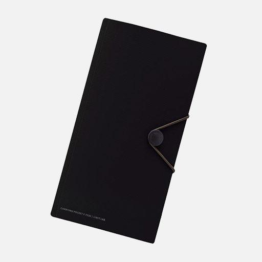 LIHIT LAB. Smart Fit Travel Carrying Pocket Black