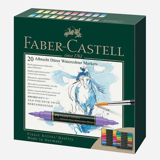 FABER-CASTELL Albrecht Durer Watercolor Marker Set x 20