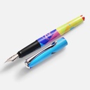 DIPLOMAT Esteem MadC Blue Caneva Fountain Pen Fine