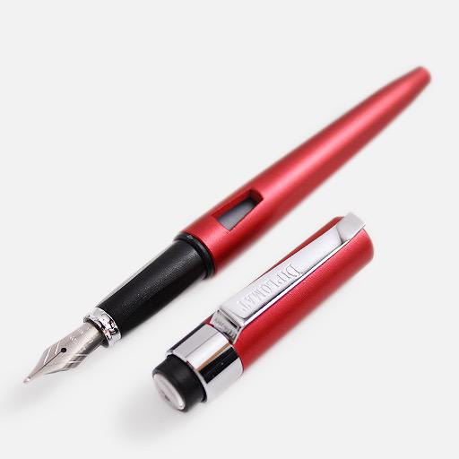 DIPLOMAT Magnum Burned Red Fountain Pen Extra Fine