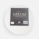 OVJ Cotton Canvas Board 280gsm Circle 4” Bulk Pack x 10