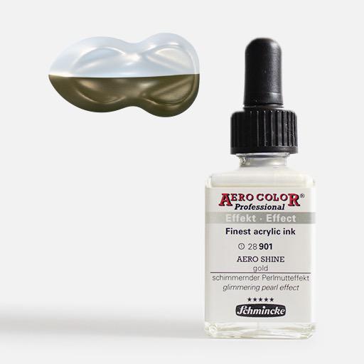 SCHMINCKE Aero Color Acrylic Ink 28ml Aero Shine Gold