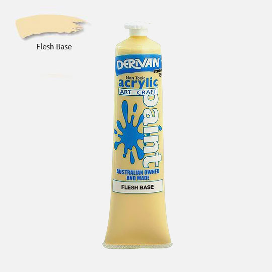 DERIVAN Student Acrylic Paint 75ml Flesh Base
