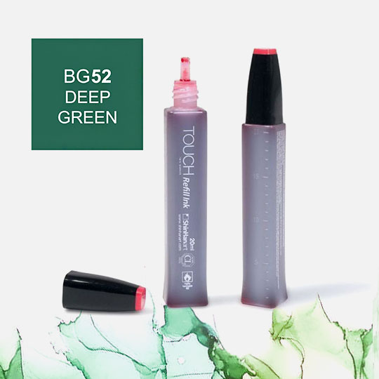 SHINHAN Touch Alcohol Ink 20ml BG52 Deep Green