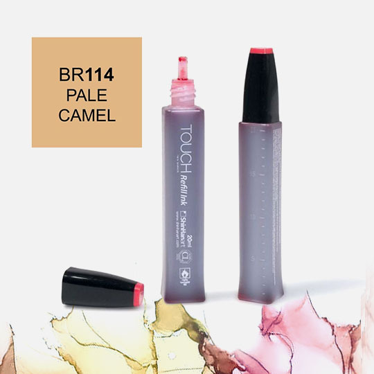 SHINHAN Touch Alcohol Ink 20ml BR114 Pale Camel