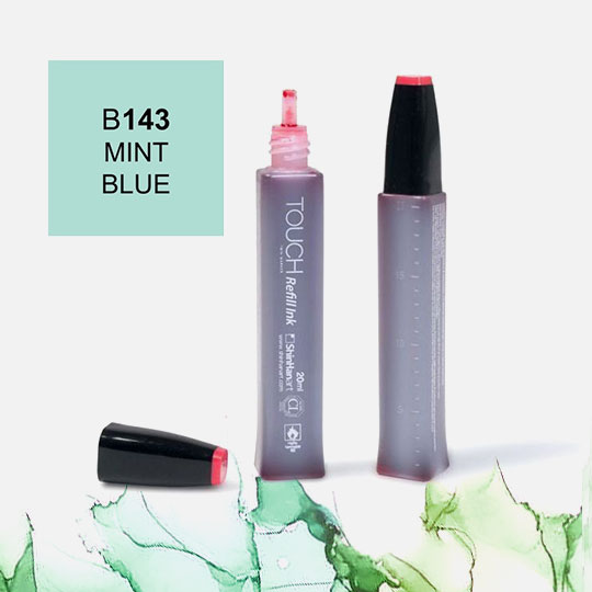 SHINHAN Touch Alcohol Ink 20ml B143 Mint Blue