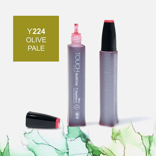 SHINHAN Touch Alcohol Ink 20ml Y224 Olive Pale