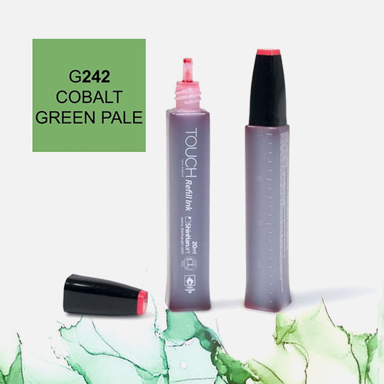 SHINHAN Touch Alcohol Ink 20ml G242 Cobalt Green Pale