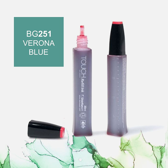 SHINHAN Touch Alcohol Ink 20ml BG251 Verona Blue