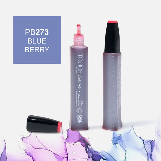 SHINHAN Touch Alcohol Ink 20ml PB273 Blue Berry