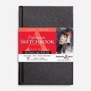 STILLMAN & BIRN Alpha White Paper Hardbound Sketchbook 150gsm Portrait 5½” x 8½” x 62