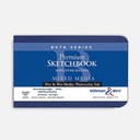 STILLMAN & BIRN Beta White Paper Softcover Sketchbook 270gsm Landscape 5½" x 3½" x 28