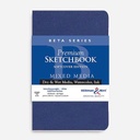 STILLMAN & BIRN Beta White Paper Softcover Sketchbook 270gsm Portrait 5½" x 8½" x 28