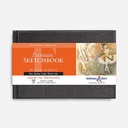 STILLMAN & BIRN Gamma Ivory Paper Hardbound Sketchbook 150gsm Landscape 6” x 9” x 62