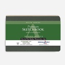 STILLMAN & BIRN Delta Ivory Paper Softcover Sketchbook 270gsm Landscape 5½” x 8½” x 26