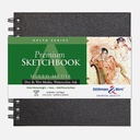 STILLMAN & BIRN Delta Square Spiral Sketchbook 270gsm 7" x 7" x 26