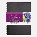 STILLMAN & BIRN Zeta Spiral Sketchbook 270gsm Portrait 7" x 10"