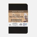 STILLMAN & BIRN Nova Beige Softcover Sketchbook 150gsm Portrait 3½ x 5½ x 46