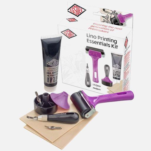 ESSDEE Lino Printing Essentials Set x 9