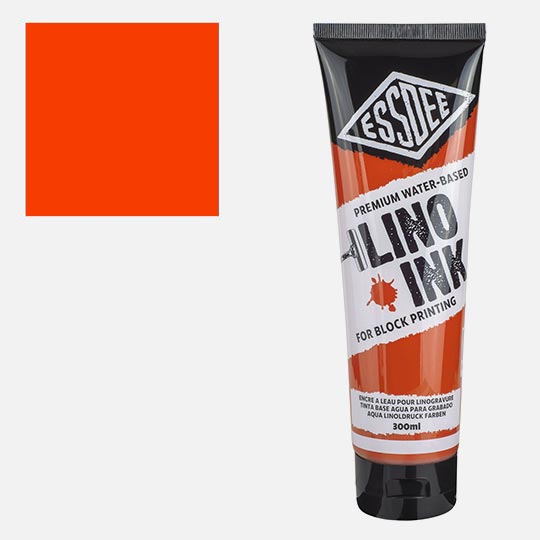 ESSDEE Block Printing Ink 300ml Vermilion