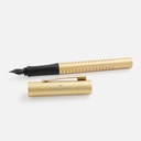 FABER-CASTELL Grip Edition Gold Fountain Medium