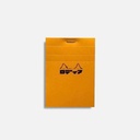 RHODIA Katakana Basics Notepad 80gsm Graph 74mm x 105mm x 80 Orange