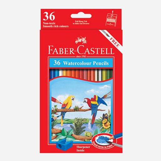 FABER-CASTELL Classic Watercolor Pencil Set x 36