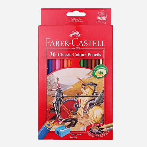 FABER-CASTELL Classic Color Pencil Set x 36