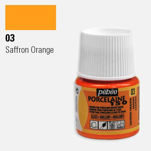 PEBEO Porcelaine Paint 45ml 03 Saffron Orange