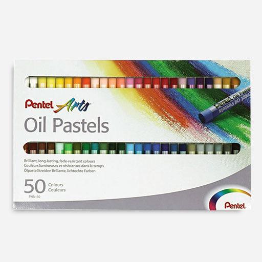 PENTEL Arts Oil Pastel Set x 50