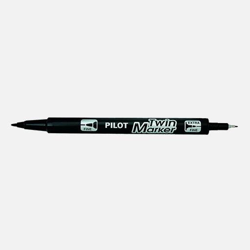 PILOT Super Color Twin Marker Black