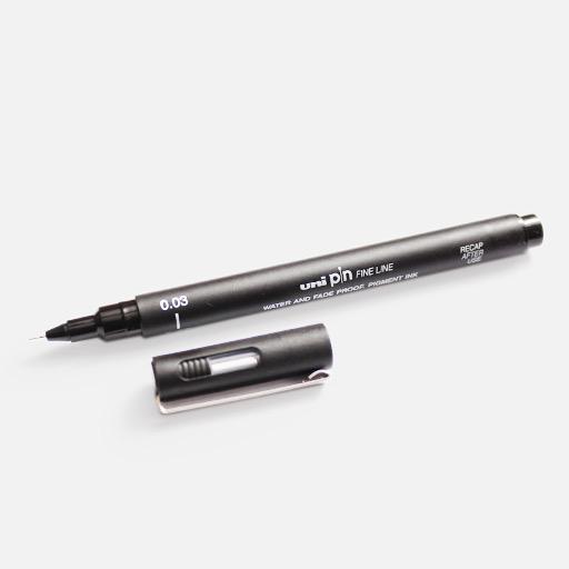 UNI Pin Drawing Pen 0.03mm Black