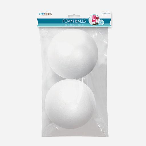 MULTICRAFT Craft Medley Foam Ball 4” x 2