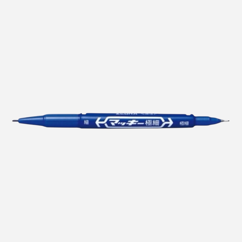 ZEBRA Mckee Permanent Marker Blue