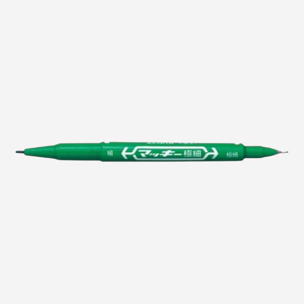 ZEBRA Mckee Permanent Marker Green