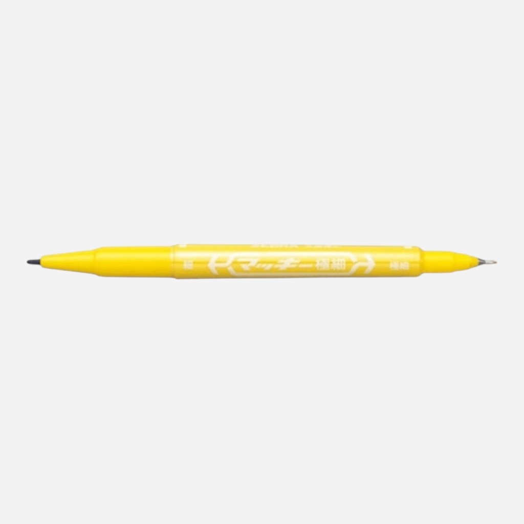 ZEBRA Mckee Permanent Marker Yellow