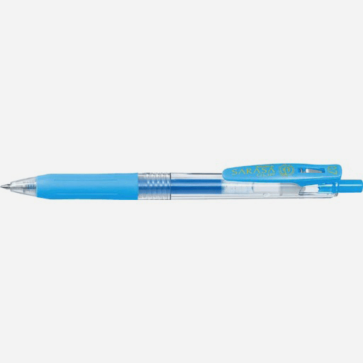 ZEBRA Sarasa Clip Roller Pen 0.7mm Light Blue